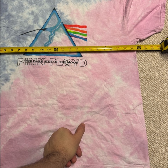 Pink Floyd Tie-Dye T-Shirt - Blue and Pink - Picture 5 of 5